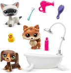 Littlest Pet Shop - Grooming Spa Play Pack, Gen 7 Authentic LPS Bobble Head Toy Figure, Collectible Toy Animal, Ages 4+