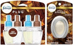 Febreze Odor-Fighting Fade Defy Plug Air Freshener - Cozy Campfire - 1.74 fl oz/2pk + Small Spaces Cozy Campfire (1 Count)