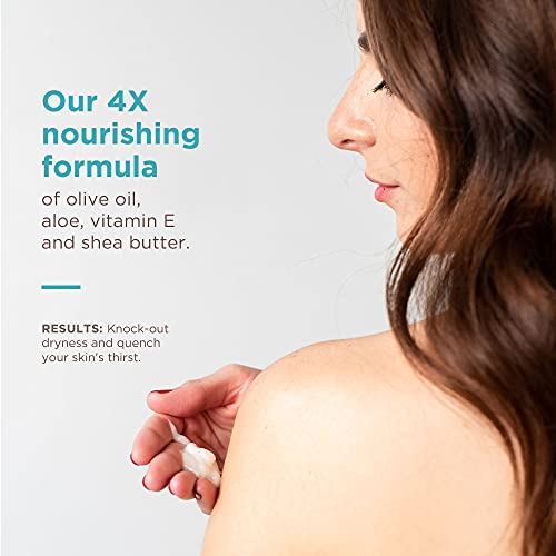 Soapbox Body Lotion, Sea Minerals & Blue Iris Moisturizing Body Cream, Vegan, Natural & Cruelty Free Hydrating Hand Lotion Refill for Dry Skin - Gallon Size for Home & Professional