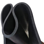 NABOWAN Solid Rubber Sheets,Strips,Rolls 1/16" (.062") Thick x 12" Wide x 47" Long, Thin Neoprene Rubber, Perfect for DIY Gasket Material, Sealing, Liner, Shield, Padding, Mat