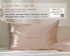 Yanibest Satin Pillowcase, King Size Pillow Cases Set of 2 - Silk Pillow Cases for Hair and Skin with Zipper, Silk Pillow Cases King for 20"x36", Exquisite Packaging for Women Men