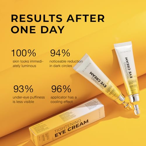 Instant Temporary Eye Tightener Cream: Reduces The Look of Under Eye Bags Dark Circles, Anti-Aging Fine Lines, Firm Delicate Skin Under Your Eyes, Rapid Eye Firming