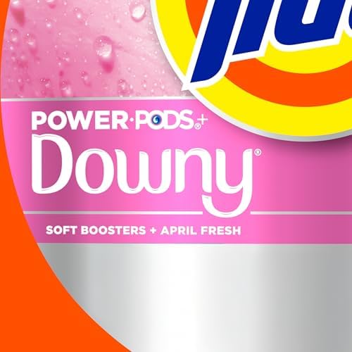 Tide Power PODs + Downy Laundry Detergent Pods, 57 Count, Soft Boosters + April Fresh
