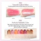 Heart Percent Dote On Mood One Way Glowy Tint, Glass-like High Shine Glossy Finish w/Long-Lasting Luminous Color Lip Stain for Glowy Look, #10.Fig Jam
