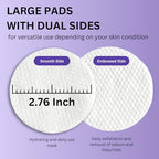 Metabiome korean toner pads for clear face skin care soothing exfoliating cotton tea tree toning pad sheet mask blemish brightening dry facial vitamin c collagen