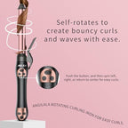 Rotating Curling Iron, Beach Waves Hair Curler Automatic Rotating, Best Curling Iron for Thin Fine Hair