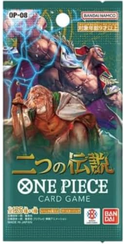 Bandai | One Piece Booster Display - Two Legends (OP-08) | Trading Card Game Display | Ages 6+ | 2 Players | 20-30 Minutes Playing Time