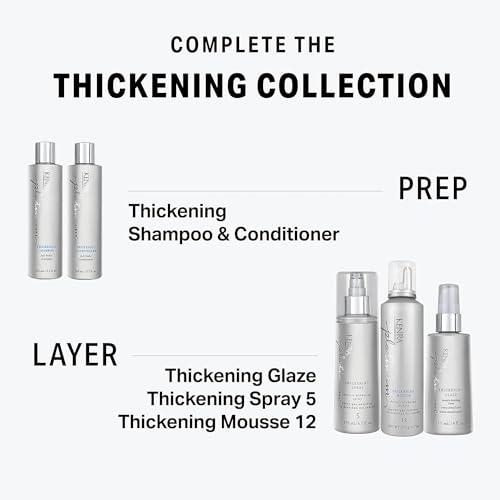 Kenra Platinum Thickening Shampoo/Conditioner | Provides Nourishment & Delivers Shine | Increases Thickness & Volume | Body & Fullness | Protects Against Humidity | All Hair Types