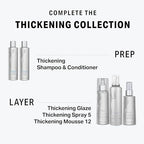 Kenra Platinum Thickening Shampoo/Conditioner | Provides Nourishment & Delivers Shine | Increases Thickness & Volume | Body & Fullness | Protects Against Humidity | All Hair Types
