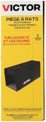 Victor M241B Indoor Electronic Humane Rat and Mouse Trap - No Touch, No See Electric Rat and Mouse Trap