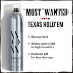 COLOR WOW Texas Hold 'Em Big Hold Hairspray - Hair Spray Extra Hold for all-day styles | UV + Heat Protectant | Less wet, fast-drying