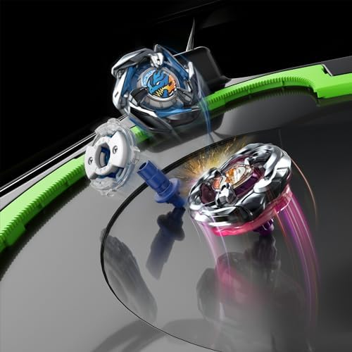 Beyblade X Xtreme Battle Set with Beystadium Arena Featuring X-Celerator Rail, 2 Right-Spinning Top Toys, 2 Launchers, Toys for Boys and Girls, 8+