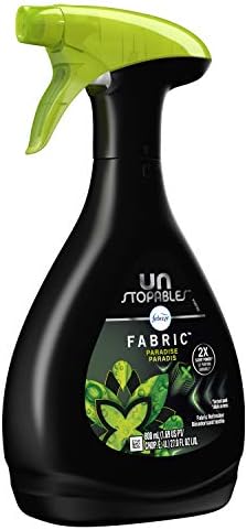 Febreze Unstopables Odor-Eliminating Fabric Refresher, Paradise, 27 fl oz (Pack of 2)