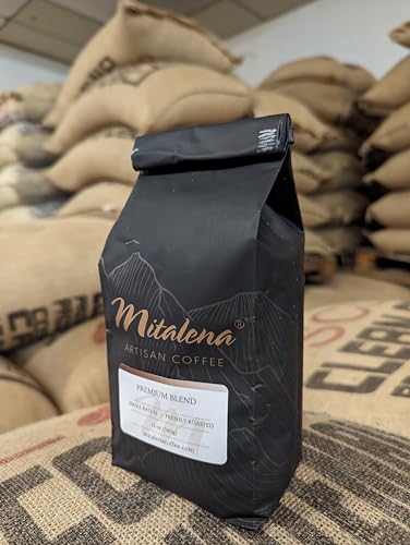 Mitalena Artisan Coffee: Golden Pecan Low Acid Coffee Pods - Medium Roast, Organic, Vanilla Pecan Flavored - 72 Brew Cups
