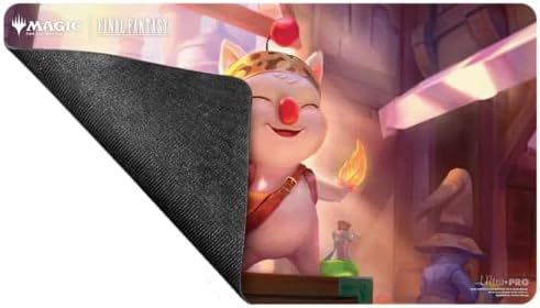 Ultra PRO - Final Fantasy x Universes Beyond Stiltzkin, Moogle Merchant Playmat for Magic: The Gathering | Card Game Playmat, Final Fantasy Collectibles, Desk Mat Mousepad