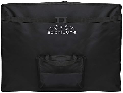 Saloniture Professional Portable Folding Massage Table with Carrying Case - Blue
