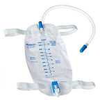 Complete Kit Urinary Incontinence One-Week, 7-Condom Catheters Self-Seal External 29mm (Medium), Premium Leg Bag 1000ml Tubing, Straps & Fast and Easy Draining