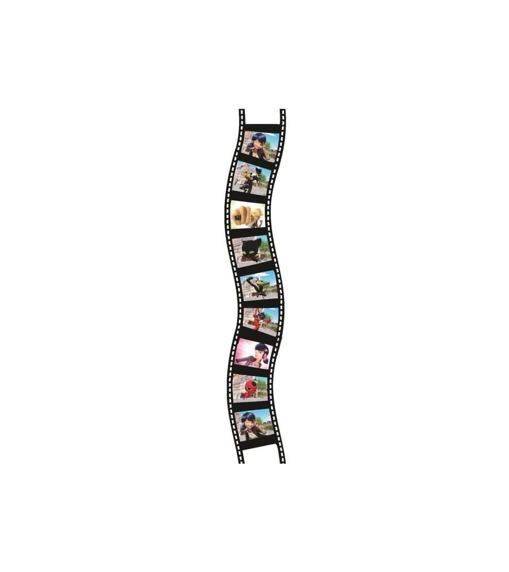 LEXiBOOK Miraculous, Stories Projector, Torch Light and Projector with 3 Discs, 24 Images, Create Your own Stories, LTC050MI