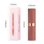 3 Pcs Nude Lipstick Matte Sets,Light to Dark Velvet Lipstick for Women Long Lasting Waterproof 24 Hours Lip Stick Lip Stain Makeup Gift Sets,labiales mate 24 horas originales