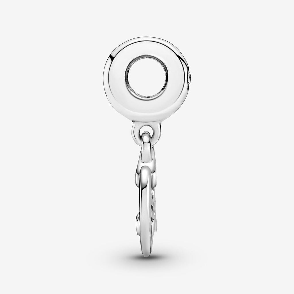 PANDORA Friends Forever Heart Dangle Charm - Compatible Moments - Jewelry for Women - Gift for Her - Made with Sterling Silver & Cubic Zirconia - With Gift Box