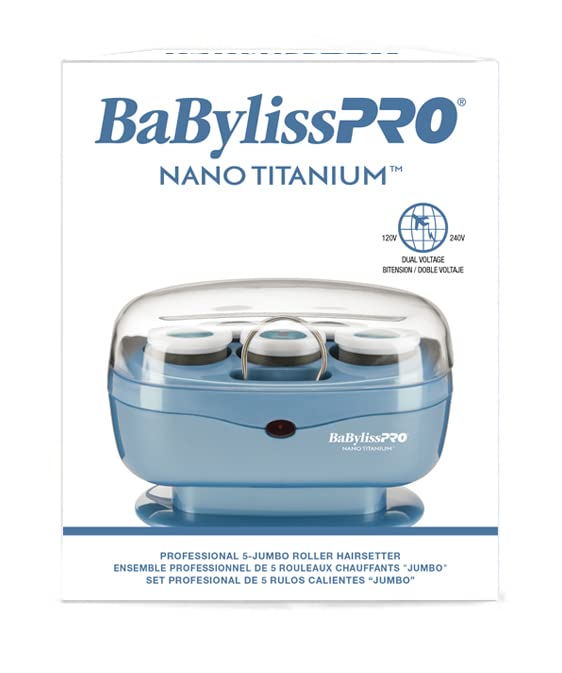BabylissPRO Nano Titanium Professional Hot Rollers For All Hair Lengths