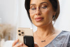 ThinOPTICS Stick Anywhere, Go Everywhere Reading Glasses plus Classic Universal Pod Case, Black Frame, Black Case, 2.50 Strength