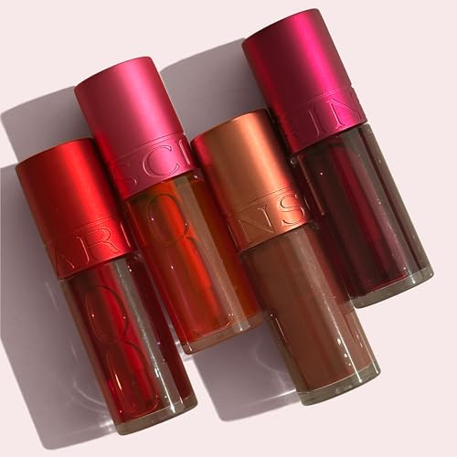 Clarins NEW Water Lip Stain | Long Lasting, Transfer-Proof, Lightweight and Kiss Proof | Buildable Matte Finish | Contains Hyaluronic Acid | 0.2 Fluid Ounces