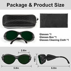 Tanning Goggles for Eye Protection, Red Light Therapy Glasses, IPL Laser Safety Glasses 200nm-2000nm for Laser Hair Removal and Red Light Therapy