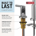 Delta 35849LF Nicoli Bathroom Faucet, Lever Handle, Chrome