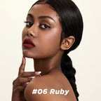 ITY Velvet Matte Finish Lip Stain-Mousse Textured Lip Clay, Red Shade, Conceals Lip Lines, Rich Pigment Lip Tint Lipsticks, 0.14 oz (4g) in Ruby