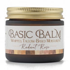 Thompson’s Tallow – Beef Tallow for Skin, 100% Grass-Fed Whipped Tallow Balm Moisturizer with Abyssinian Oil, Manuka Honey & Propolis, Herb-Infused, USA Handmade, Rose