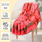 74in Concha Blanket White Elephant Gifts for Adults Useful Throw Blankets Woemn Men Party Cool Stuff Novelty Gag Sweet Shell Bread Soft Fleece Wrap