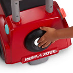 Radio Flyer Tinker Truck With Lights & Sounds, Toddler Ride On Toy, For Ages 1-3, Red