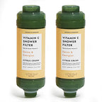 VOESH Vitamin C Shower Filter, Shower Aromatherapy, Water Purifier, Water Softener, Vegan Probiotics, Spa Shower Head, Water Filter, Shower Self-Care
