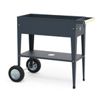 Herstera 8933901 Garden Trolley Wheeled Planter, Anthracite