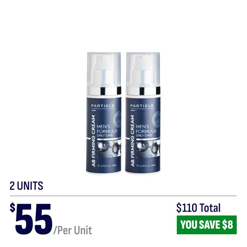Particle Ab Firming Cream for Men To Tighten and Tone the Midsection - Specification: 2 bottles of the top ab firming cream for men