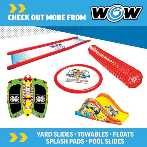 WOW World of Watersports First Class Foam Pool Noodles for Swimming and Floating, Pool Floats, Lake Floats