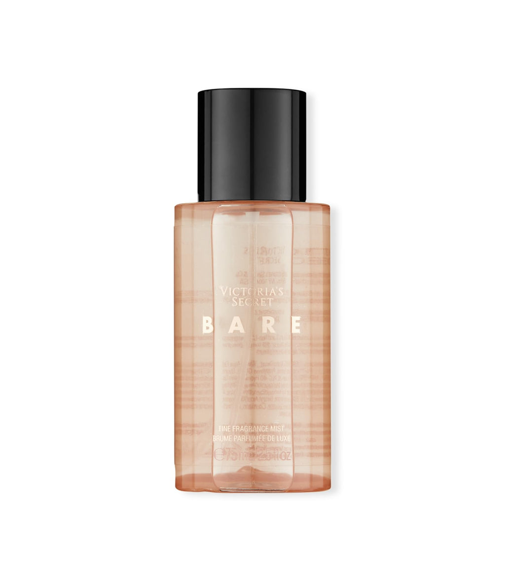 Victoria's Secret Bare Fragrance Mini Mist, Notes of Australian Sandalwood, Mandarin Madagascar & Egyptian Violet, Body Spray for Women (2.5 oz)
