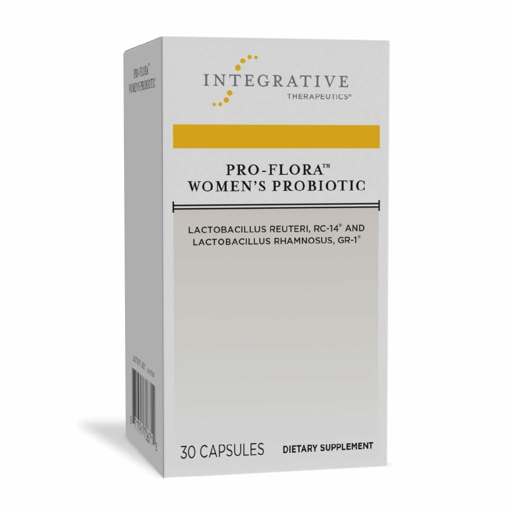 Integrative Therapeutics Pro-Flora Women’s Probiotic - Vaginal Health Probiotic - Supports Urogenital Health in Women* - Gluten-Free - 30 Capsules (30 Capsules)