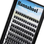 120pcs D Curl Individual Wide Stem Cluster DIY Eye Lashes Extensions Mixed 10-12-14-16mm/14-16-18mm/12-14-16mm Makeup Dramatic Volume Lashes (mixed 10-12-14-16mm)
