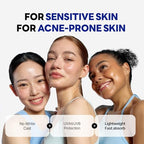 ROUND LAB Birch Juice Moisturizing UV LOCK 1.69 Fl Oz SPF 45 broad spectrum, A moisturizing sunscreen, No White Cast, Strong UV Protection, Moist Essence Type, Ocean Friendly-Reef Safe
