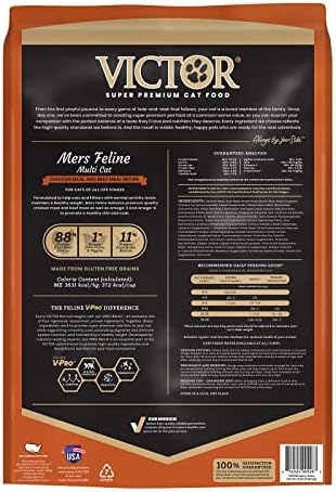 Victor Super Premium Pet Food VICTOR Classic - Mers Feline, Dry Cat Food