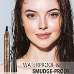 Eyebrow Pen - iMethod Upgrade Eyebrow TattooPen, Eyebrow Makeup, Long Lasting, Waterproof and Smudge-proof, Dark Grey