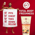 Old Spice Whole Body Deodorant for Men, Total Body Deodorant, Mandarin + Sandalwood, Aluminum Free Deodorant Cream for 24/7 Freshness // Dermatologist Tested Whole Body Deodorant, 3.0 oz