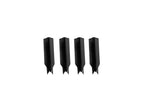 90 Degree Angle Bracket for 6-8" Landscape Edging (4-Pack),Black