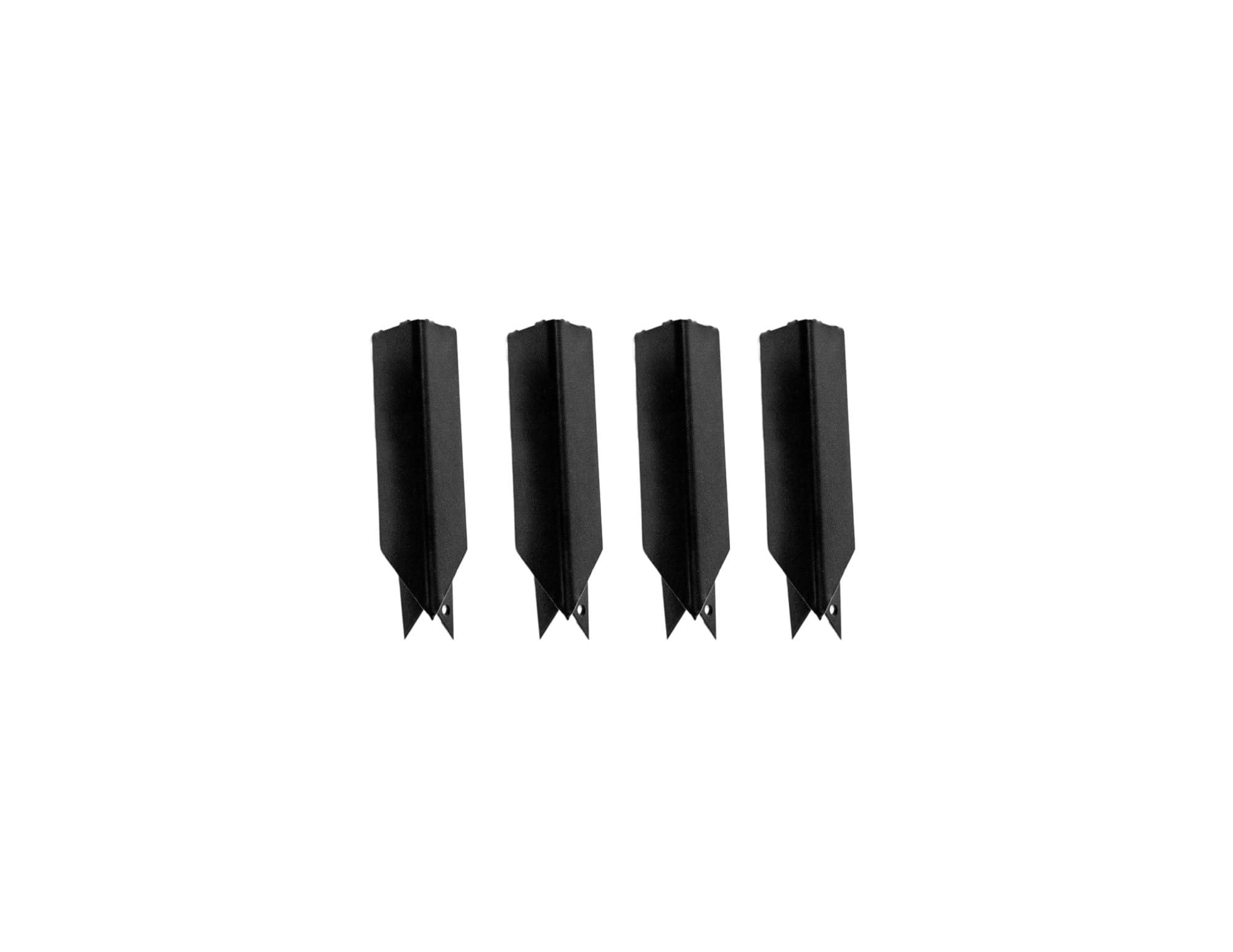 90 Degree Angle Bracket for 6-8" Landscape Edging (4-Pack),Black