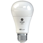 GE Refresh A19 LED Light Bulbs, Daylight, 60W Eqv, 4 Pack