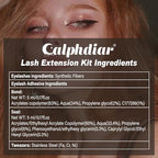 Fairy Lash Clusters Kit 8-16mm Manga Eyelash Clusters with 5-6mm Bottom Lashes C Curl Lash Extension Kit Spiky Anime Individual Lashes DIY Cluster Eyelash Extensions Kit Natural Thin Band Lash Kit