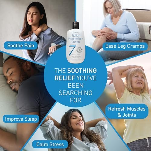 Seven Minerals Pure Magnesium Oil & Soothing Relief Magnesium Lotion
