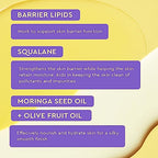 BYOMA Milky Oil Cleanser - Hydrating Facial Cleanser for Skin Barrier Repair - Tri-Ceramide Face Wash for Sensitive Skin & All Skin Types - Deeply Hydrated Skin, No Oily Residue - 3.38 fl oz